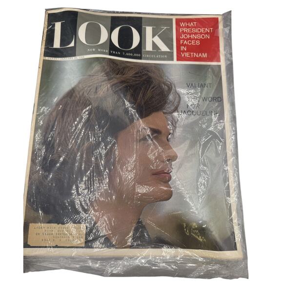 Look Other - 📰 Vintage 1965 LOOK Magazine Jacqueline Jackie Kennedy Fashion Icon Historical